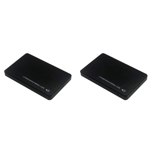 DQrwqpou Caja HDD/SSD 2 5 Pulgadas Caja HDD SSD 480Mbps para Tableta Portátil (negro)