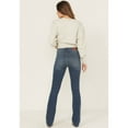 thumbnail image 3 of Shyanne Women's Celeste High Rise Bootcut Stretch Denim Jeans - SWFA24J83-MDW 25W x 34L, 3 of 4