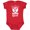Red, variant on Inktastic I Love My Bearded Uncle Boys or Girls Baby Bodysuit