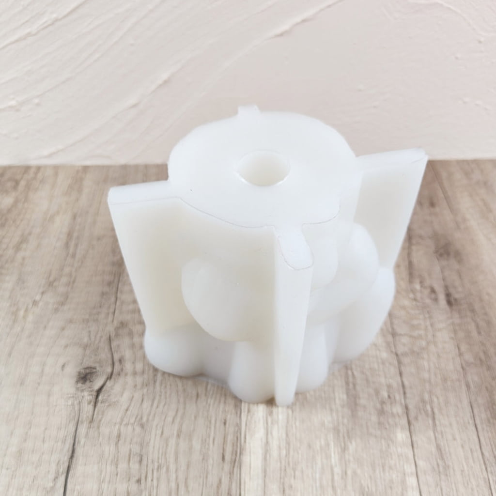 lanema Flowerpot Mold Resin Silicone Candle Mold Concrete Cements Clay Making Mould