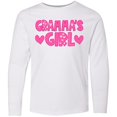 thumbnail image 3 of Inktastic Gramma's Granddaughter Gift Long Sleeve Youth T-Shirt, 3 of 5