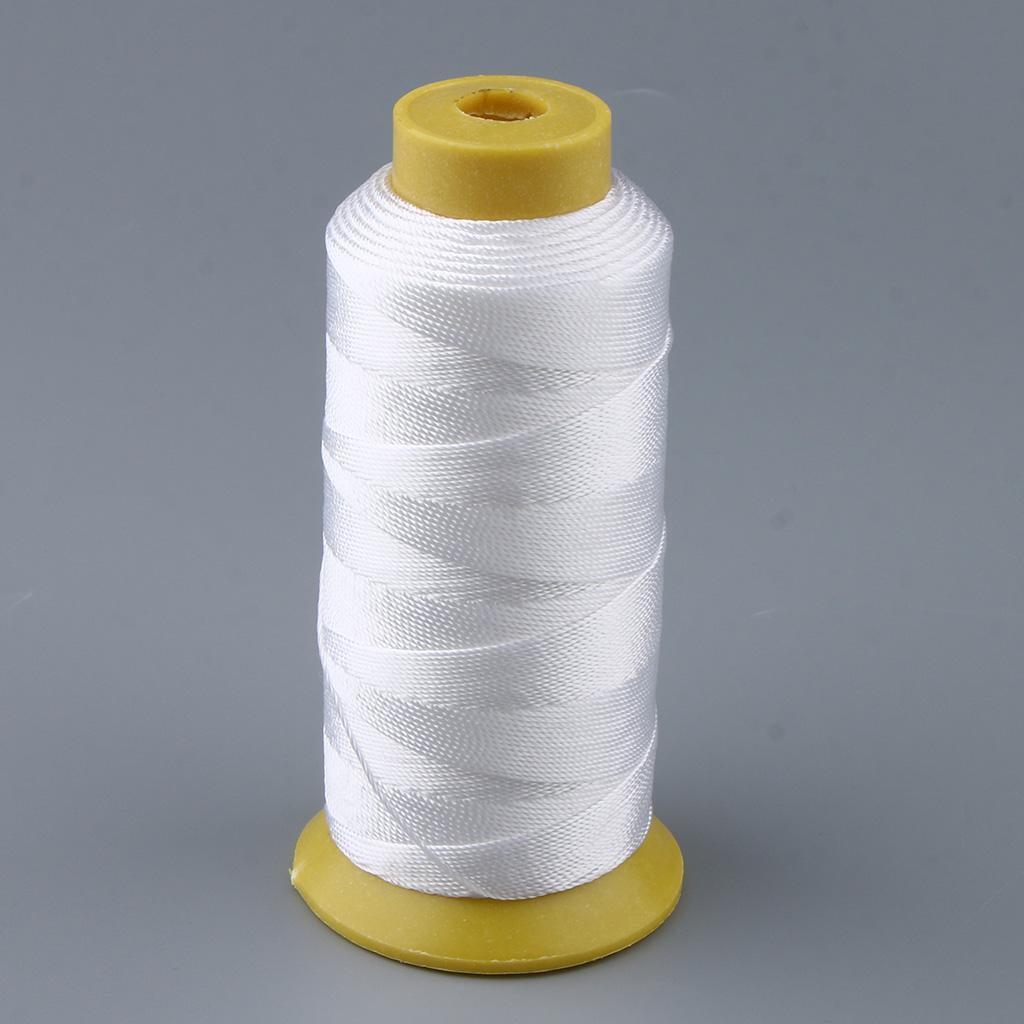HOMYL 3pcs 200m Bonded Nylon Sewing Thread Heavy Duty for Hand and Sewing Machines