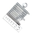 thumbnail image 3 of Sonew Snap Button Punch Base Set Stainless Leather Setting Tool Fo Hole Install Button, 3 of 8