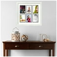thumbnail image 2 of ArtToFrames Collage Photo Picture Frame with 6 - 4x6 Openings, Framed in White with Porcelain and Black Mats (CDM-3966-151), 2 of 8