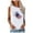 White, variant on OAVQHLG3B Summer Tops for Women 4th of July Outfits for Women Patriotic ShirtsWomen's Fashion Round Neck Independence Day Printing Sleeveless Tops