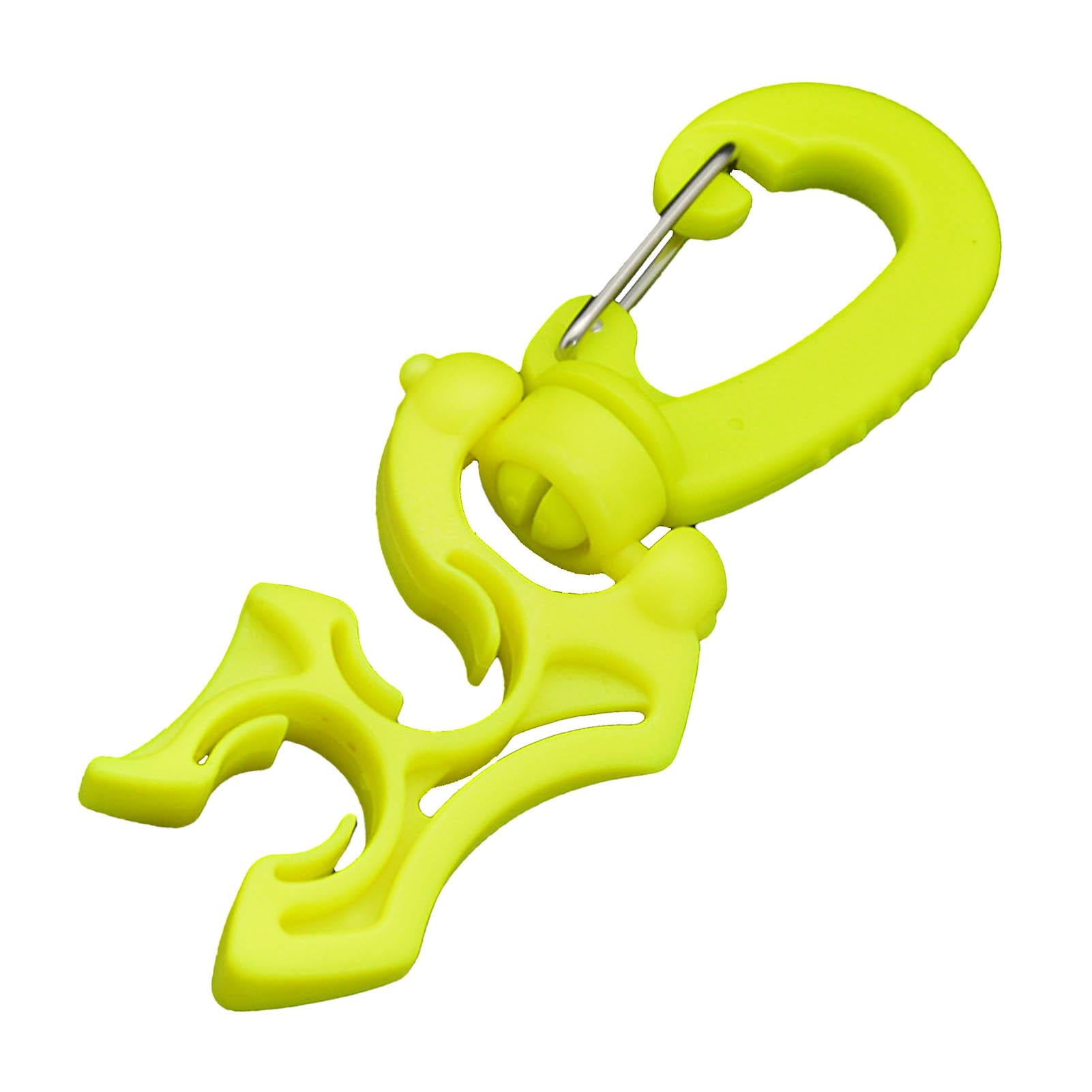 Topaty PP Scuba Diving Double Hose Holder with Clip BCD Regulator and