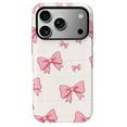 thumbnail image 1 of SKLYDDI Funda para iPhone 11, Diseño de Moños Rosas, Compatible con MagSafe, 1 of 7