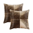 thumbnail image 1 of TORINO QUATTRO COWHIDE PILLOW 18"X18" 2-PACK, 1 of 2