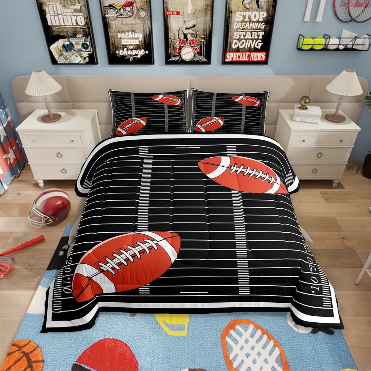 Biggshots Oakland Raiders Darren McFadden Bedding Comforter Set