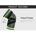 thumbnail image 4 of ORUYROP HipStone Knee Sleeve, Compression Fit Support -for Joint Pain and Arthritis Relief, Improved Circulation Compression-Wear Anywhere-Single, 4 of 7