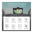 thumbnail image 3 of 9 Inch Touch Screen GPS Navigation With Free Maps 256M+8GB Car Navigator Video Player Rear Camera ,Flexible Double Bracket Installation, 3 of 7
