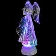 thumbnail image 4 of Northlight LED Lighted Acrylic Angel Christmas Snow Globe - 8.75", 4 of 6