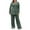 Green, variant on yievot Women's Knit 2 Piece Outfits Crewneck Long Sleeve Pullover Sweater Tops and Pants Lounge Sets