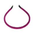 thumbnail image 5 of Unique Bargains 1 Pc Headband Colorful Yarn Hair Accessories for Women Purplish Red, 5 of 5