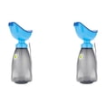 thumbnail image 2 of 600 Ml Embudo para Orinar Urinarios Botellas Incontinencia Inodoro Urgencia Unisex () Azul, 2 of 6