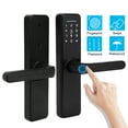 thumbnail image 1 of Smart Door Lock, Virtual Password Design Password Door Lock USB Emergency Power  For Household Products For Home Hotel For Indoor Security For Home Security, 1 of 8