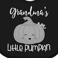 thumbnail image 4 of Inktastic Grandma Little Pumpkin Halloween Boys or Girls Baby Bib, 4 of 4