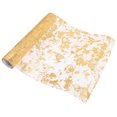 thumbnail image 2 of 1 Rouleau Chemin de Table Doré pour Décorations de Mariage en Maille Polyester, 2 of 9