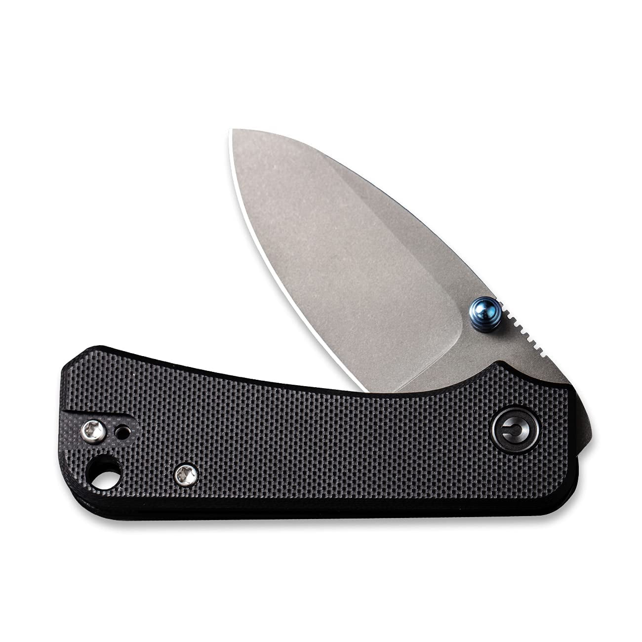 CIVIVI Baby Banter Small Pocket Folding Knife 2.34" Nitro-V Blade Black G10 Handle C19068S-1