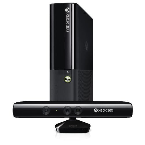 Restored Microsoft Xbox 360 E 4GB Console With Kinect Sensor 