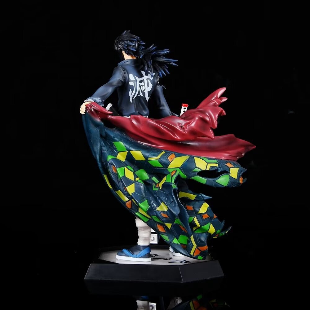 New Tomioka Giyuu (cloak Ver) Character Anime Model Statue Action Figures Desktop Ornament Popular Decorations Fan Souvenirs Creative Gift Collectable