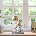 thumbnail image 4 of Estatua de Estatuilla astronauti, Decoración de Cumpleaños Padre-niño Spaceman Escultura, Estatuillas Pequeñas Decor 13.5x18.5cm Macarena Astronauta estatua estatuilla, 4 of 8