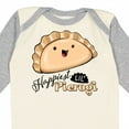 thumbnail image 4 of Inktastic Happiest Lil' Pierogi Boys or Girls Long Sleeve Baby Bodysuit, 4 of 5