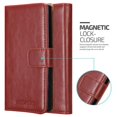 thumbnail image 2 of Cadorabo Case for Huawei ASCEND G7 PLUS / G8 / GX8 Cover in WINE RED magnetic closure, 2 of 5