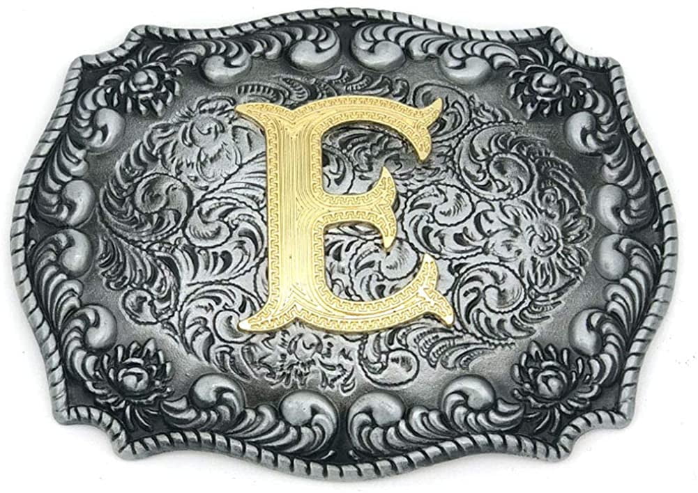 WANGCL Cintura In Pelle Con Fibbia In Stile Western, Stile Cowboy - Foto 5