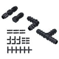 thumbnail image 1 of Drip Irrigation Fitting Kit, Drip Irrigation Systems Garden Hose Parts Lawn Drip Irrigation Systems Irrigation Accessory  For Flower Pot For Greenhouse, 1 of 8