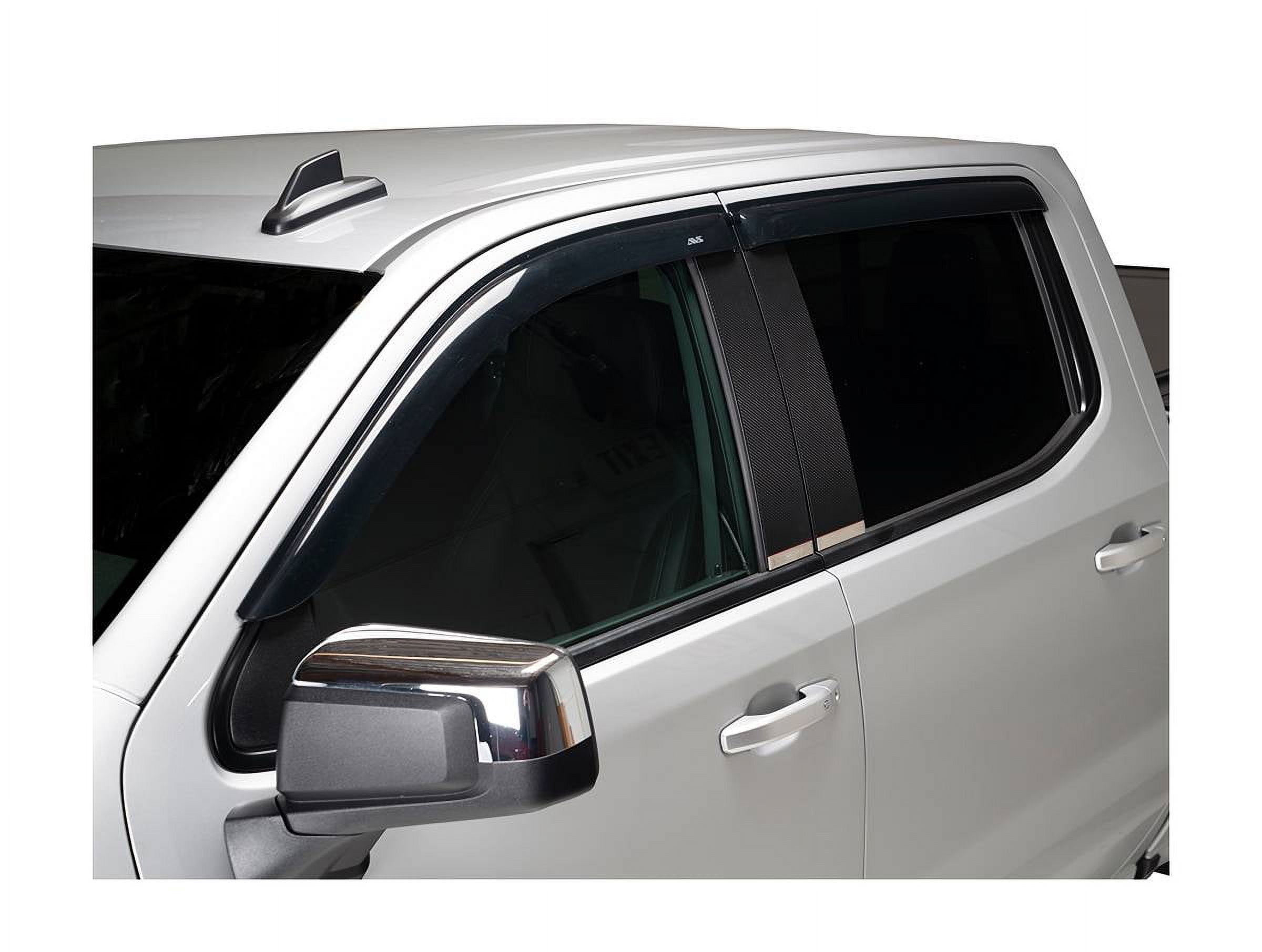AVS Tape-On Vent Visors Fit 2007-2021 Toyota Tundra CrewMax