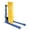 Blue, variant on 48 in.Portable Hydraulic Drum Dumper, 150 lbs