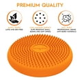 thumbnail image 4 of Bouncyband Little Wiggle Seat Sensory Cushion, Orange, 4 of 8