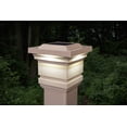 thumbnail image 2 of Classy Caps SL074T 4 X 4 Capuchon de Poteau Solaire en PVC - Beige, 2 of 7