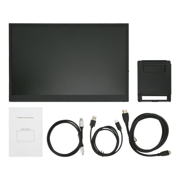 Portable Monitor, Rich Color 1280x800 Ultra HD Resolution Computer LCD Screen  For Working For Playing Game For Watching Movie