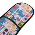 thumbnail image 2 of Dailycode Double Sided Oven Mitt with Loop Heat Resistant Kitchen Long Potholders 7" x 35" Summer Pictures, 2 of 6