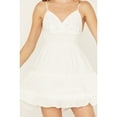 thumbnail image 3 of Shyanne Women's Lace Crochet Mini Dress - SWSU23D23-WHT   US, 3 of 4