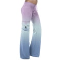 thumbnail image 2 of Jsaierl Women's Yoga Pants Plus Size Legging Fitness High Waist Pants Stretch Butt Lift Trousers Print Comfortable Long Pants, 2 of 6