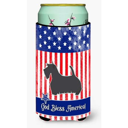 

Carolines Treasures BB3369TBC USA Patriotic Scottish Terrier Tall Boy Beverage Insulator Hugger