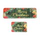 thumbnail image 2 of Fiudx Liquidación de ofertas flash 2 alfombrillas y tapetes de cocina navideños para el suelo, alfombrilla antideslizante, decoración de cocina con Feliz Navidad, juegos de alfombrillas de cocina, de, 2 of 6