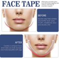 thumbnail image 2 of 60 piezas de cinta de estiramiento facial transparente invisible impermeable Yuxing, 2 of 5