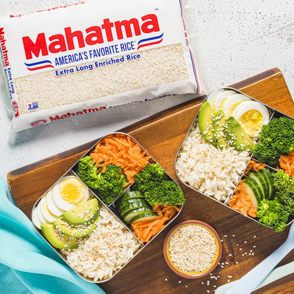 Mahatma Enriched Exrta Long Grain White Rice 1 Lb Bag (Pack of 3)