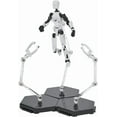 thumbnail image 1 of 3 Pcs Action Figure Stand Black Assembly Action Figures Display Holder Splicable Base Model Support Stands Miniature Model Bases Compatible with HG RG SHF 1/144, 1 of 5