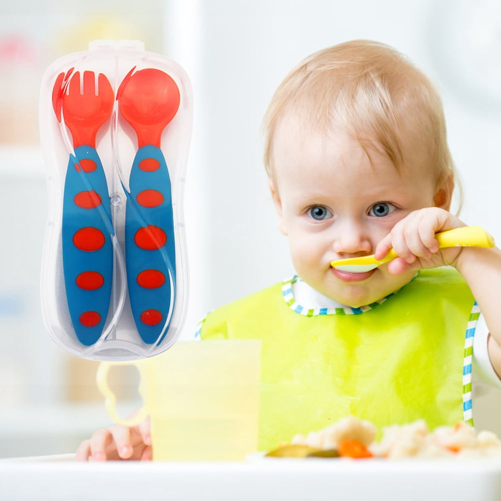 when do babies use utensils