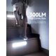 thumbnail image 4 of Luces para debajo del gabinete, iluminación LED blanca recargable con batería, luz inalámbrica con sensor de movimiento para interiores, 3 modos de luz nocturna, (paquete de 2), 4 of 5