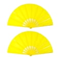 thumbnail image 1 of Pack 2 Abanico Grande Pericón Truena Al Abrir Muchos Colores Amarillo, 1 of 1