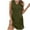 Red, variant on cocolona Womens Summer Dress V Neck Sleeveless Tank Dress Fashion Casual Side Slit Sundress Solid Color Mini Dress