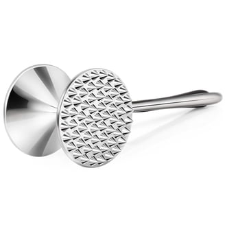 MAXCOOK Meat Tenderizer Mallet - 304 Stainless Steel, Dishwasher Safe, For Chicken, Steak, Beef, Pork