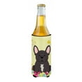 thumbnail image 2 of Carolines Treasures BB6009MUK Easter Eggs French Bulldog Brindle Michelob Ultra Hugger for Slim Cans, 2 of 3