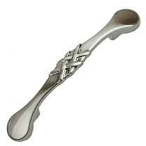 GlideRite 3 in. Center Classic Braided Cabinet Hardware Pull Handles, Satin Nickel, Pack of 25